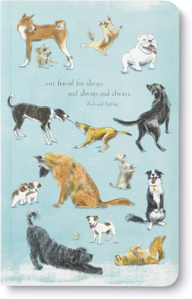 Compendium Softcover Journal - Our friend for always and always and always. – A Write Now Journal with 128 Lined Pages, 5″W x 8″H - Image 1